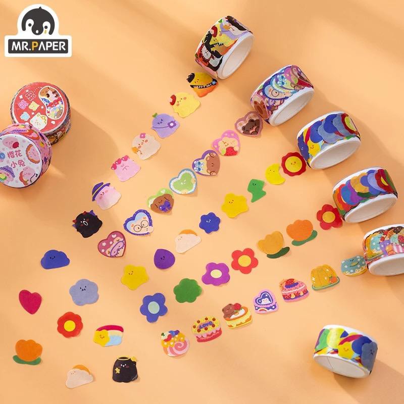 Washi Tape Masking Tape 1 pc 100 lembar lucu scrapbook diary