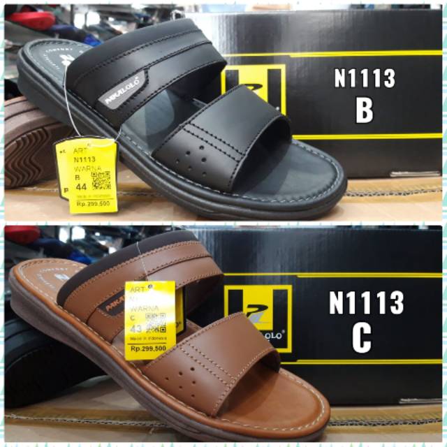 Sandal Pria Pakalolo N1113 / Sandal Slop Mewah Pakalolo Original