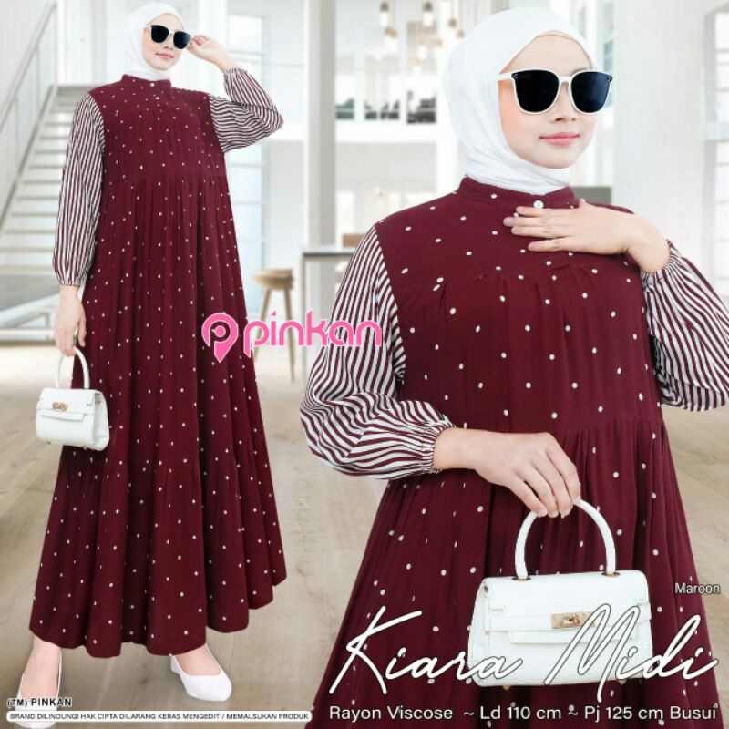 Kiara Midi By Pinkan || Midi Dress