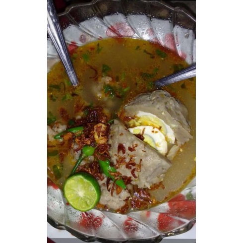 

Baso ikan binuangeun/malingping_mang cucu eiduy_isi telur