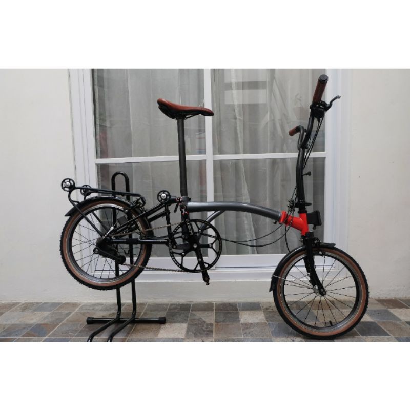 Sepeda Lipat Element Pikes Moonwalk Grey