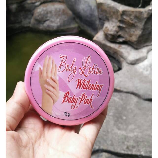 Body Lotion Whitening Babypink Mini 100gr
