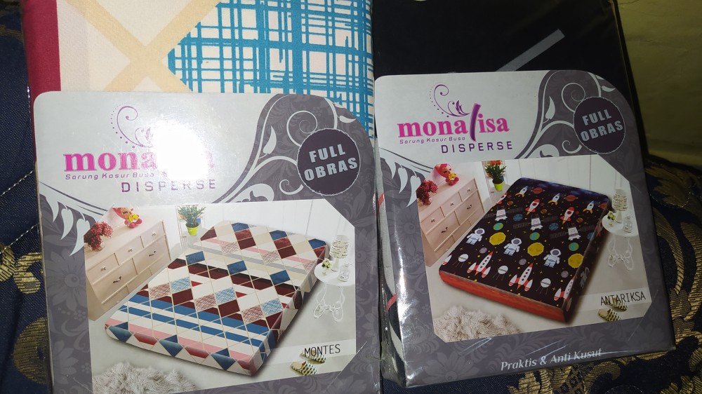 Monalisa Premium Sarung Kasur Uk 100 T 20 - Dewasa