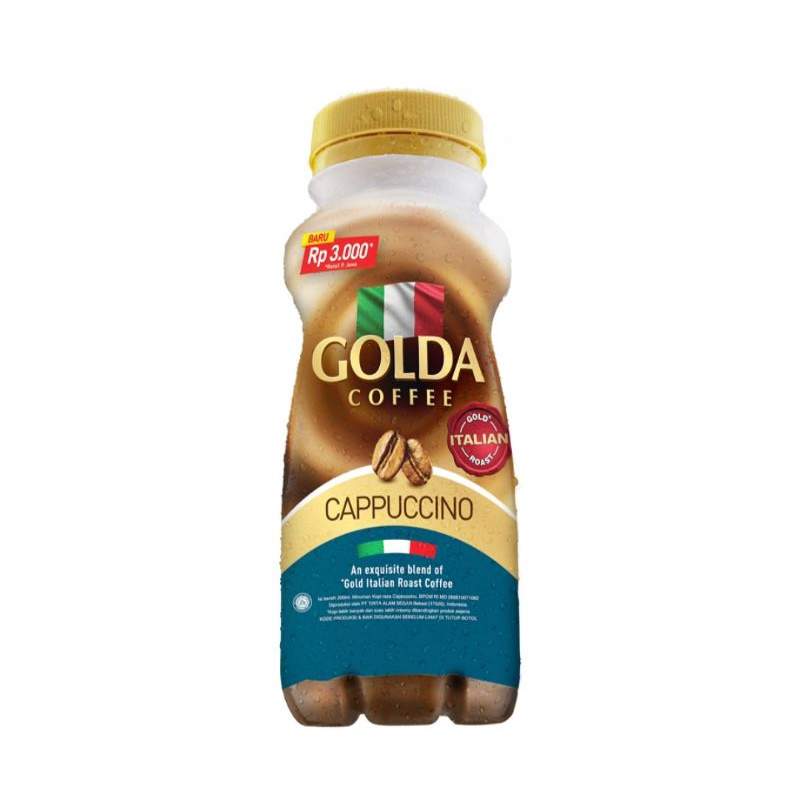 

Golda Coffee Latte dan Cappucino Pet 200 ml