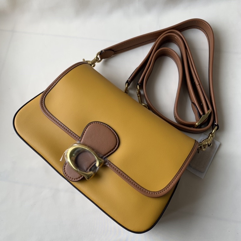 Coach Soft Tabby Shoulder Bag In Colorblock - Buttercup Multi(C5261)