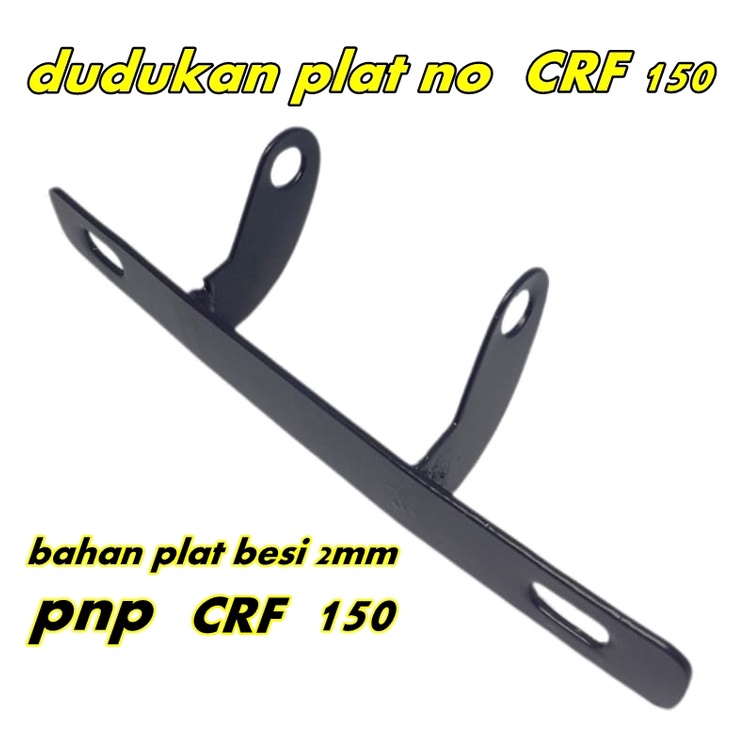 Dudukan plat no CRF 150 depan