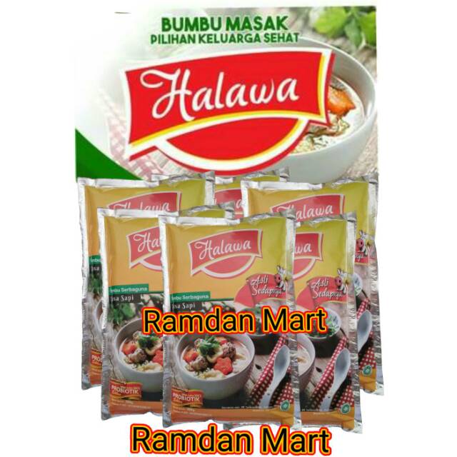 

HALAWA 500Gr bumbu penyedap organik plus probiotik