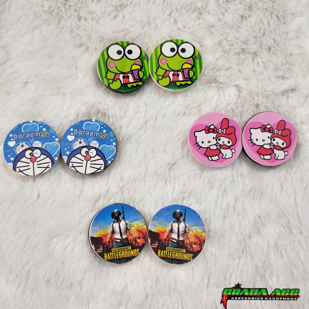 POP SOKET KARAKTER KEROPI/DORAEMON/HELLOKITTY/PUBG