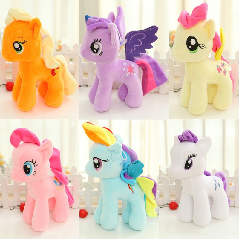  Boneka  kuda  poni  my little pony besar jumbo  bahan yelvo 