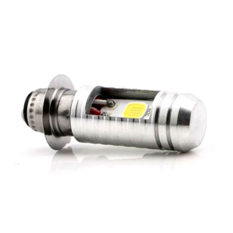 AC DC Lampu LED Utama Depan 2Led Motor Bebek dan Matic Soket H6 Led 2 Sisi  PnP - Putih-5
