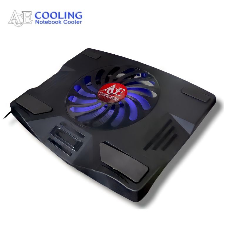 Cooling Pad Notebook Kipas Pendingin Laptop Free USB Hub 4 Port