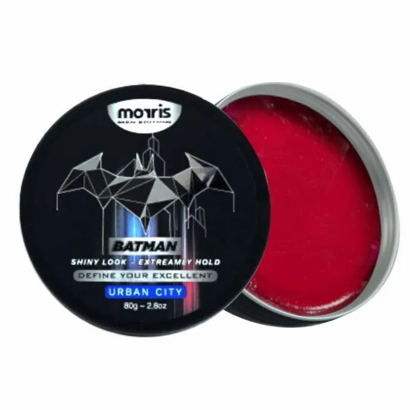 MORRIS POMADE WB BATMAN URBAN CUTY 80GR POMADE RAMBUT