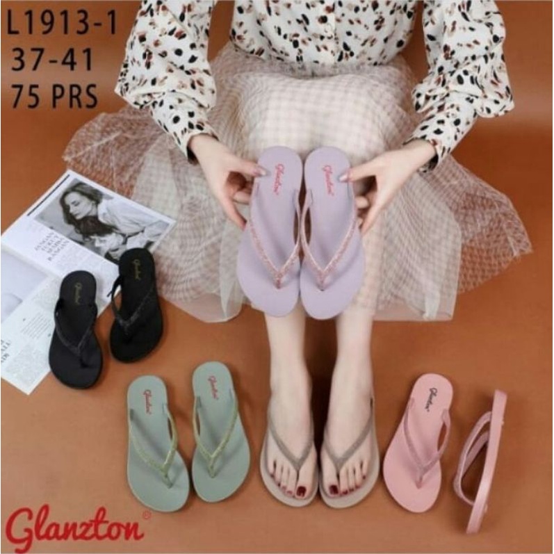 Sandal Jepit gliter L1913-1