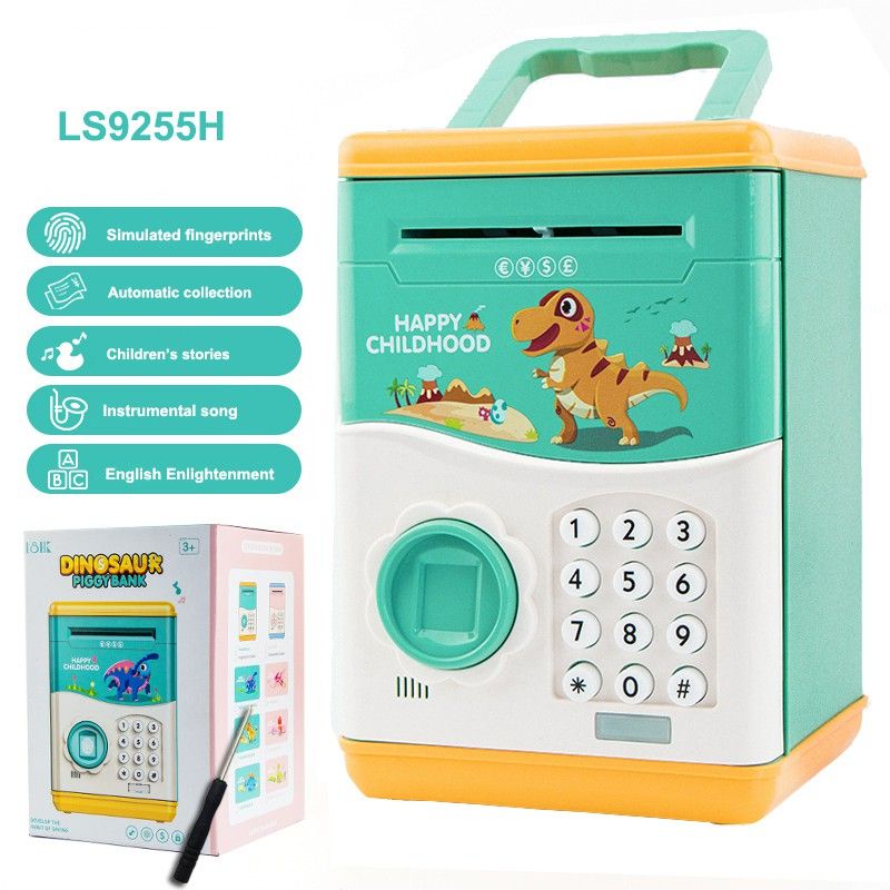 Mainan Anak Moneybox Karakter  Celengan Mesin Atm Edukasi Portable brangkas mini / mini box atm