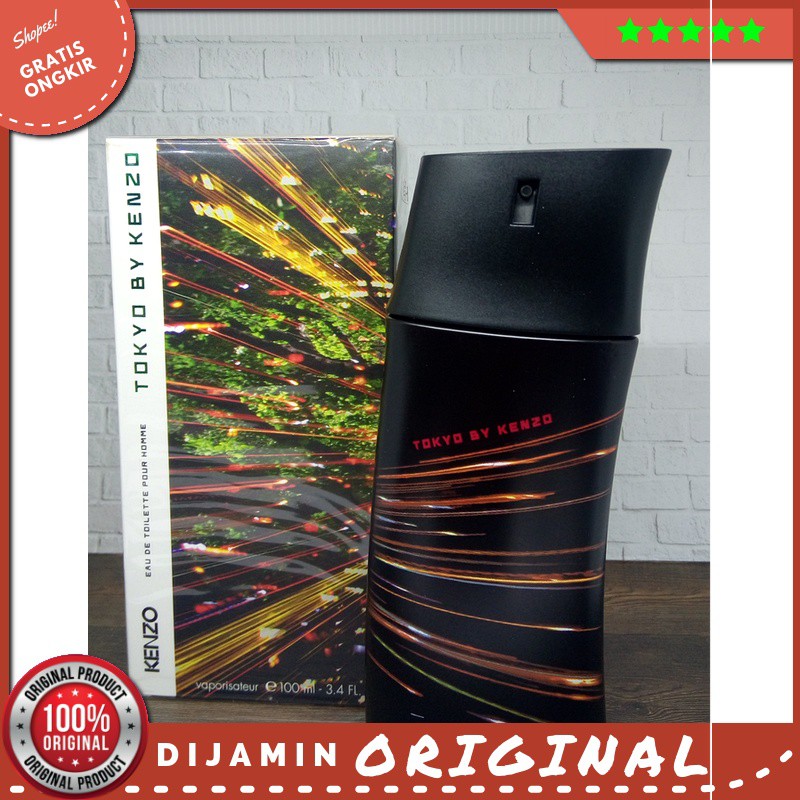 Parfum Original Kenzo Tokyo By Kenzo Edt 100 Ml Asli Ori Wangi Enak Elegan Tahan Lama