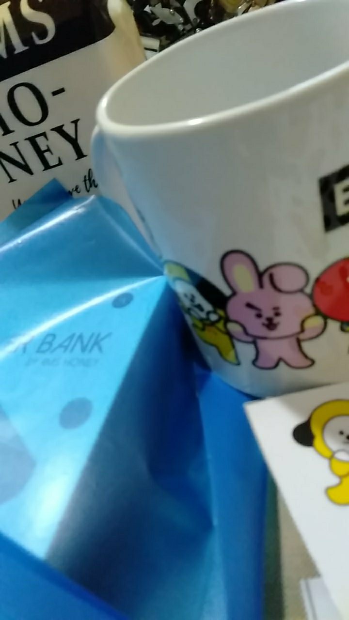 Bt21 Bts Mug Ver1 Cangkir Gelas Air Minum