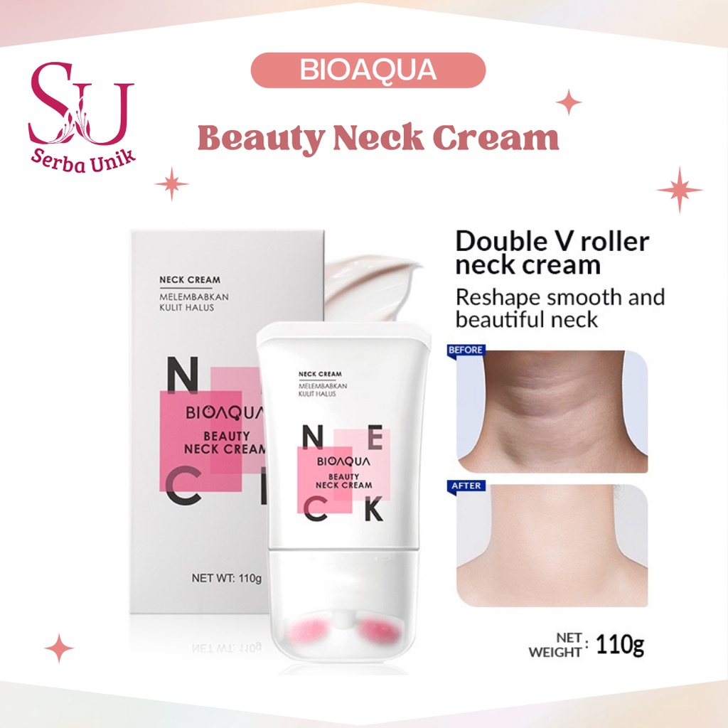 Bioaqua Beauty Neck Cream 110g / Cream Pemutih Leher