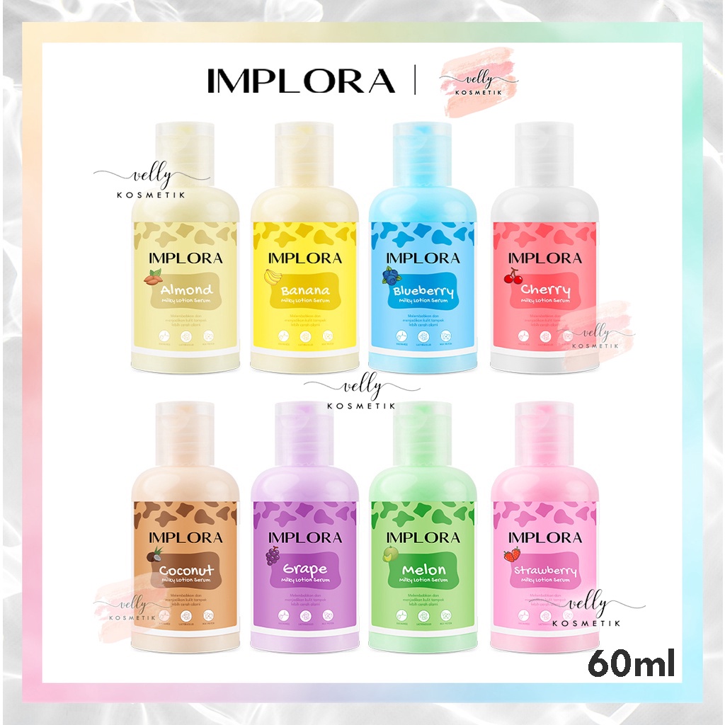 Implora Milky Lotion Serum 60ml | 100ml