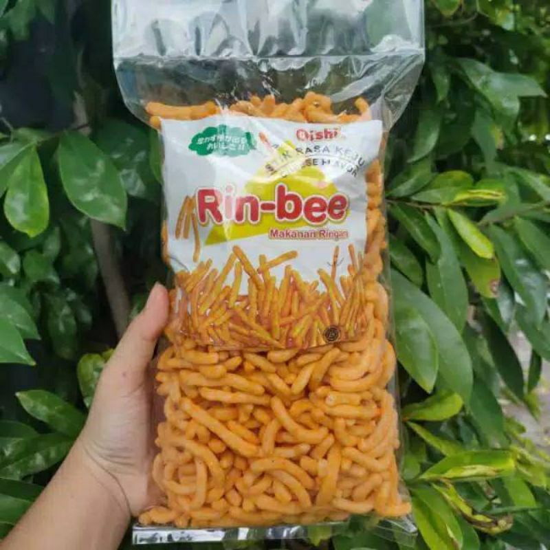 

Rin-bee Keju 215gr / Snack Branded Murah/ Cemilan Kiloan