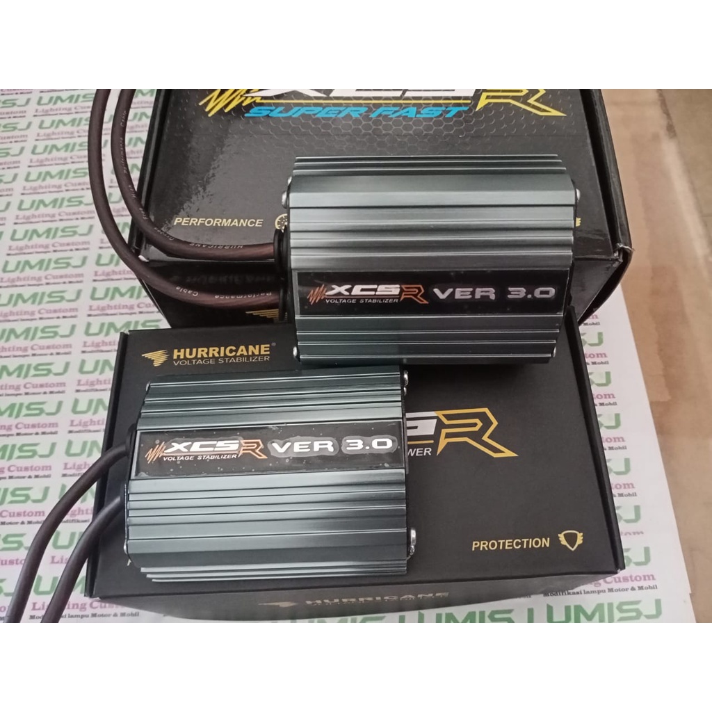 HURRICANE XCSR Ver 3.0 Menjadikan Motor Lebih Irit Dan Bertenaga Aki Lebih Awet