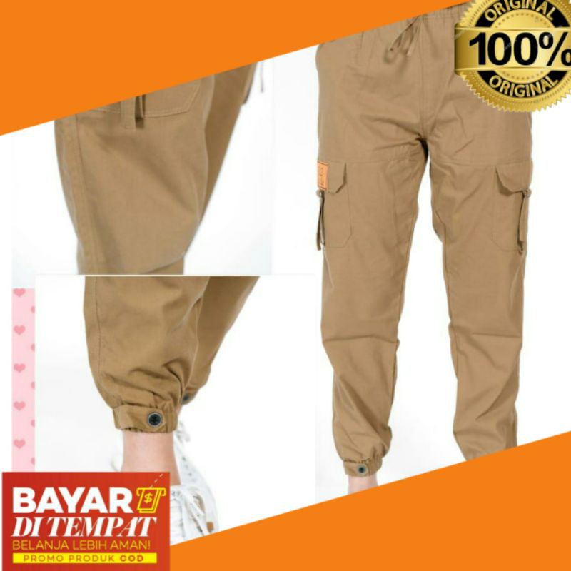 JOGGER CARGO | CELANA CEWEK | CELANA CARGO PANTS