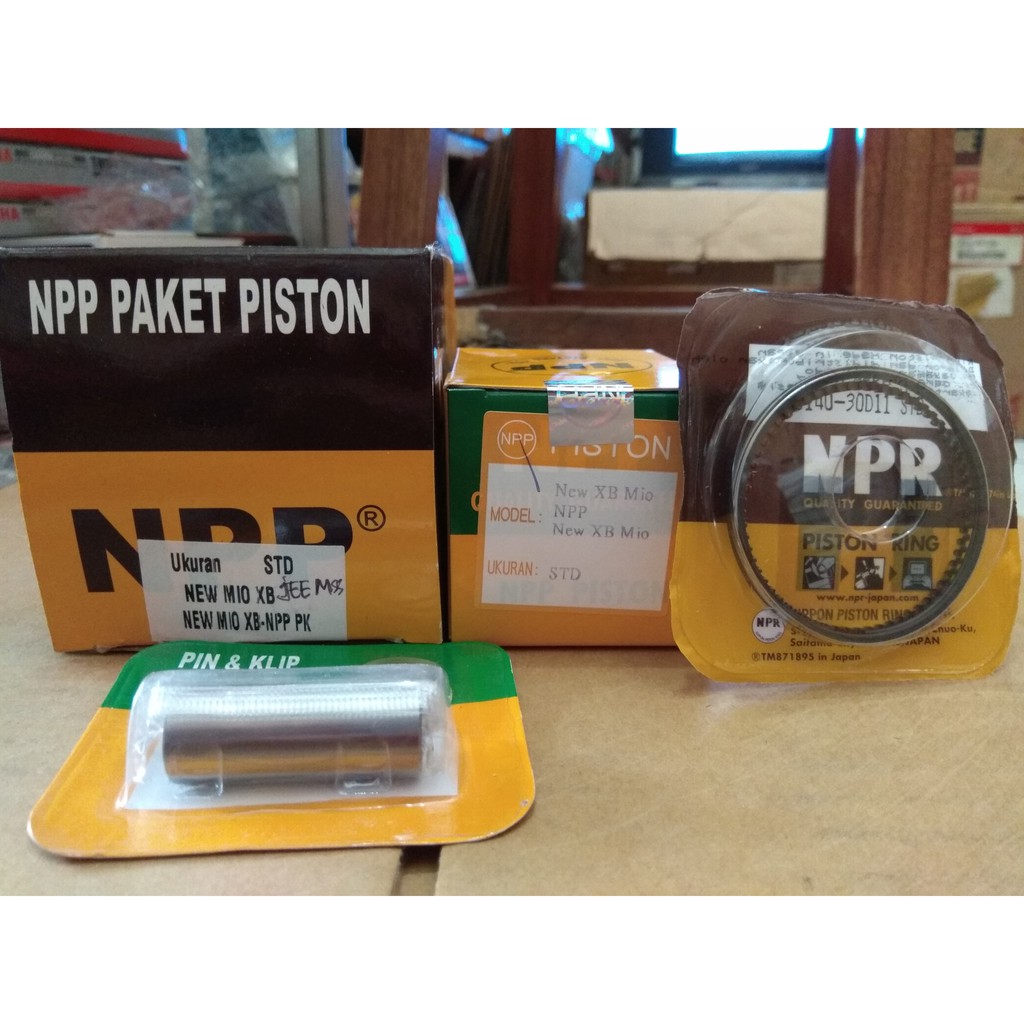 Piston Seher Kit Paket Racing Mio XB NPP Os STD - 50 - 100