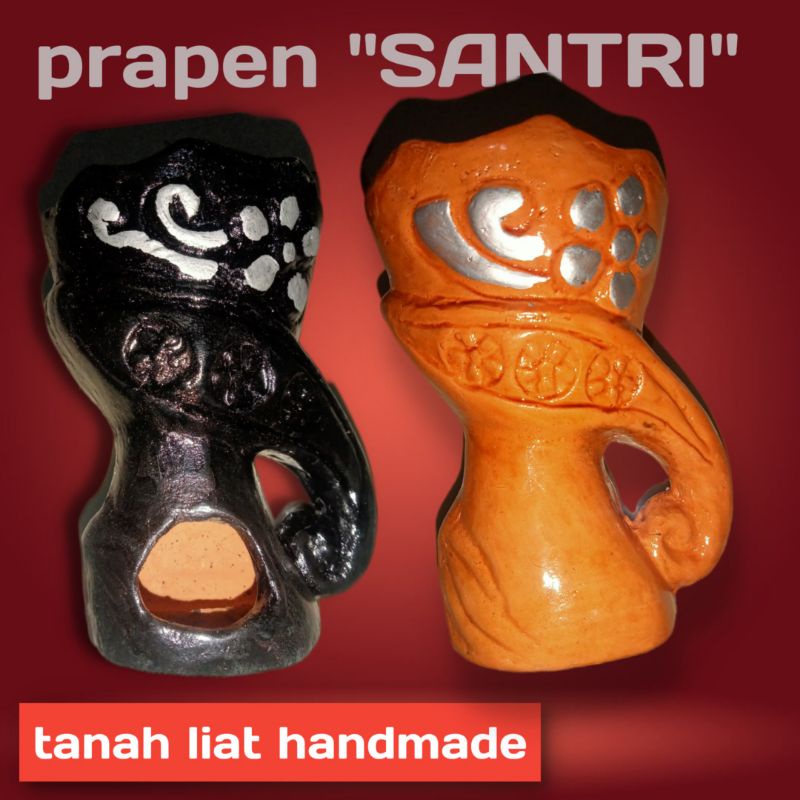 prapen santri tinggi 14 cm 2 arang