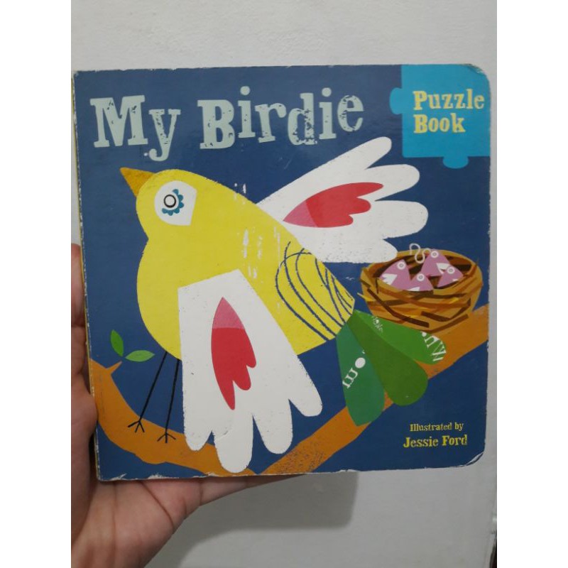 My Birdie Puzzle Book Board Book Preloved Second Bekas