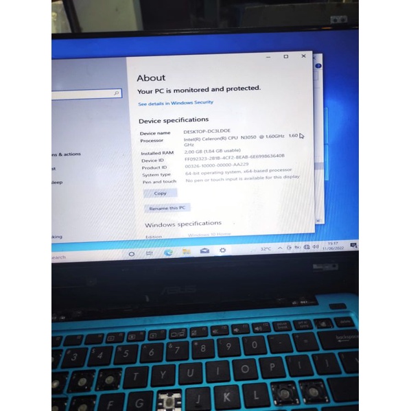 Motherboard Mobo Mainaboard Notebook Asus E202S