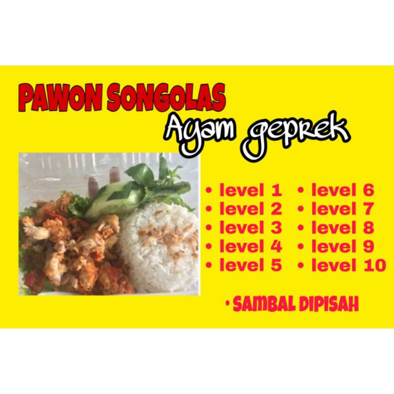

Ayam Grepek + nasi