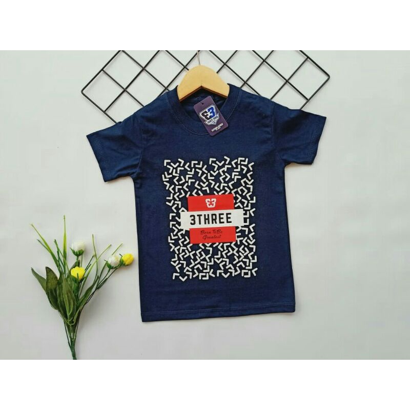 Kaos Distro Anak Thirty Three, Navy