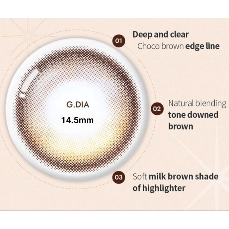 SOFTLENS KITTY KAWAII NEWYORK BROWN dia.14.5mm NORMAL MINUS (0.00 s/d -10.00)Soflens Minus Coklat