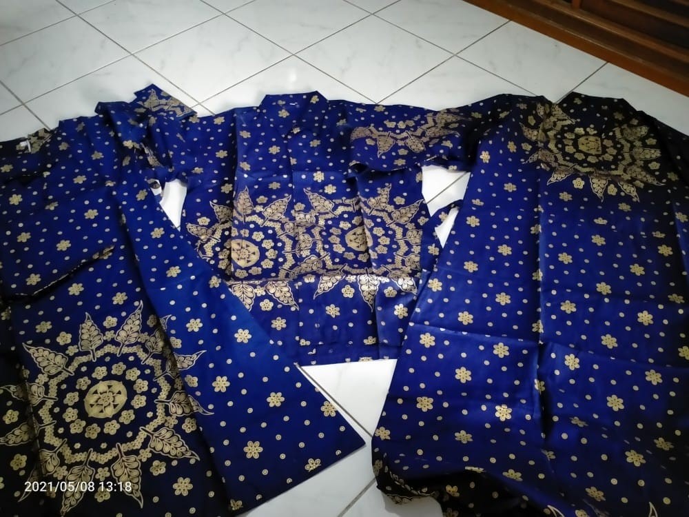 Couple Batik Keluarga || Setelan Couple Batik Ayah Ibu Anak Cewek Cowok || Couple Batik Family Gamis