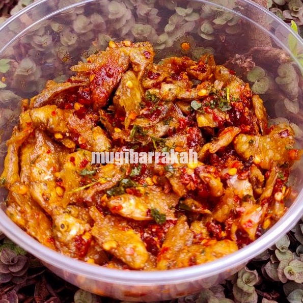 BABY FISH /IKAN PEPETEK CRISPY KRIUK CIKRUH PEDAS JERUK GURIH 160gr kemasan microwave