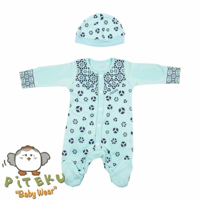 Jumper Koko Baju Muslim Bayi Laki Laki Baju Koko Bayi Newborn Piteku Baby Wear