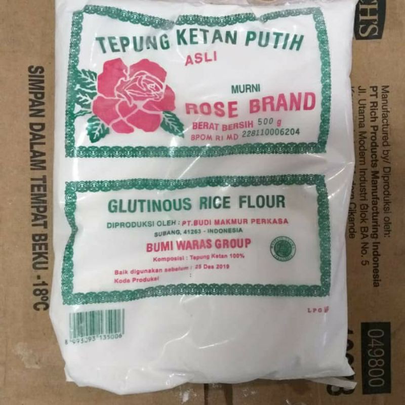 

Tepung Ketan Putih / Beras Rosebrand 500gr