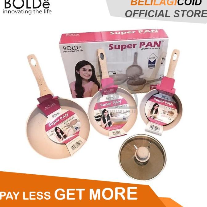 Bolde Panci Super Pan Set Beige
