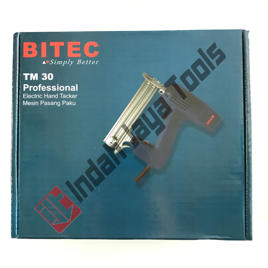 Electric Nailer BITEC TM 30 / Mesin Paku Lurus F30 Tembak Listrik TM30 F 30