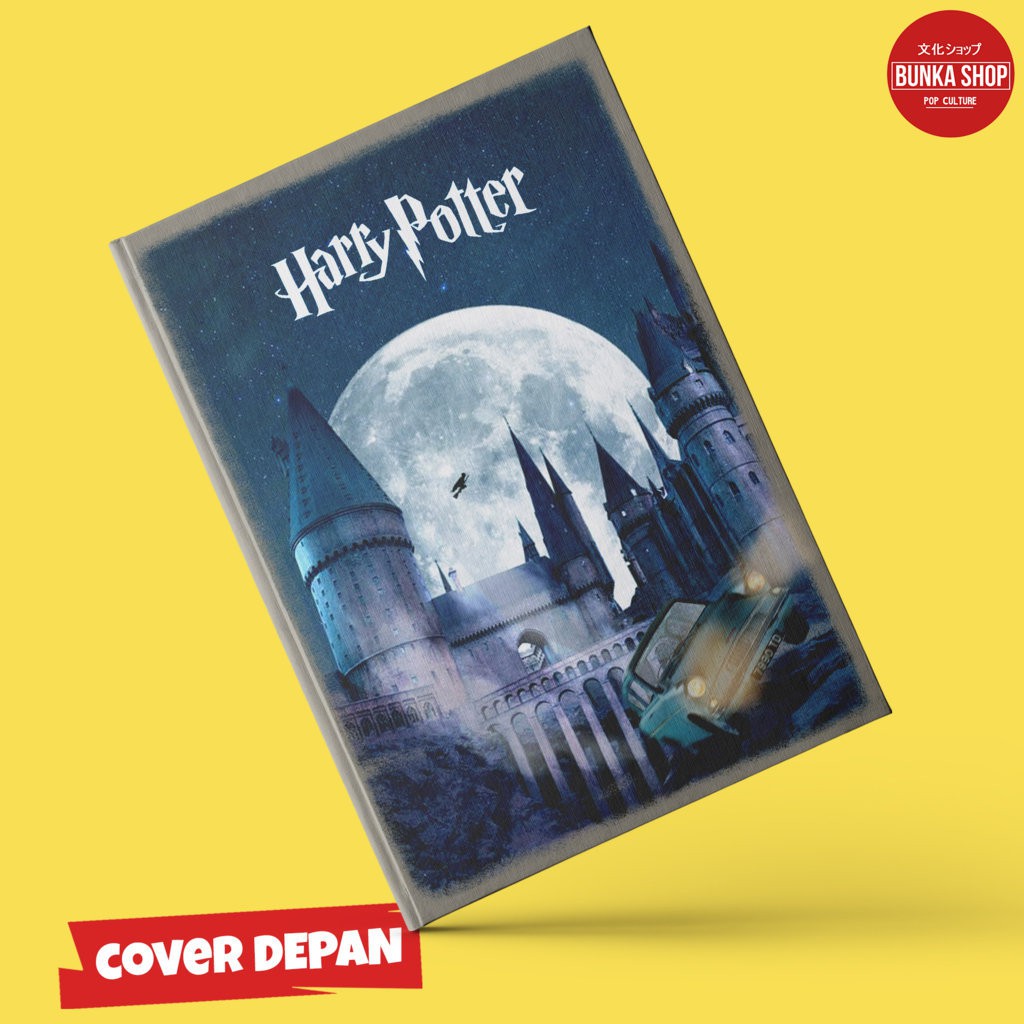 

Note Book Film Harry Potter Hogwarts School Night Hardcover A5 Jurnal Agenda Planner