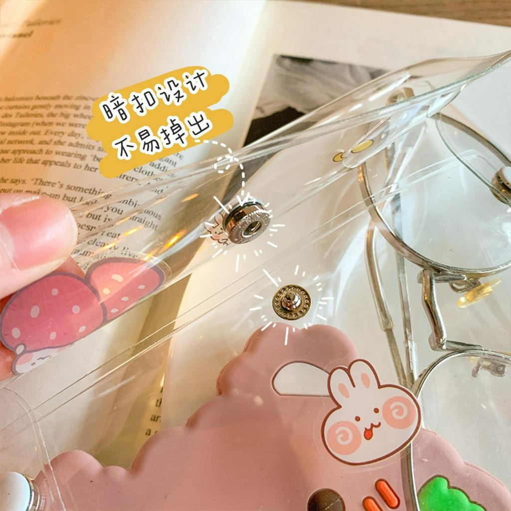 DOMPET MINI TRANSPARAN DOMPET LIPAT DOMPET COIN PURSE