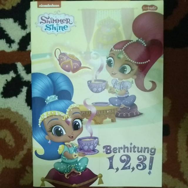 Buku Anak Funtastic - Nickelodeon Shimmer Shine Berhitung 1,2,3!