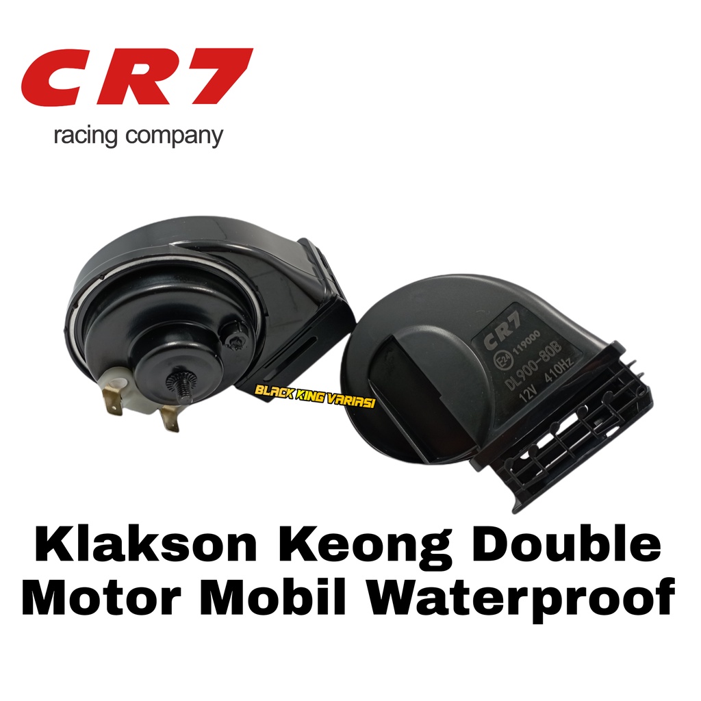 Klakson Horn CR7 Keong Klakson Keong Double CR7 Waterproof Klakson Motor Klakson Mobil