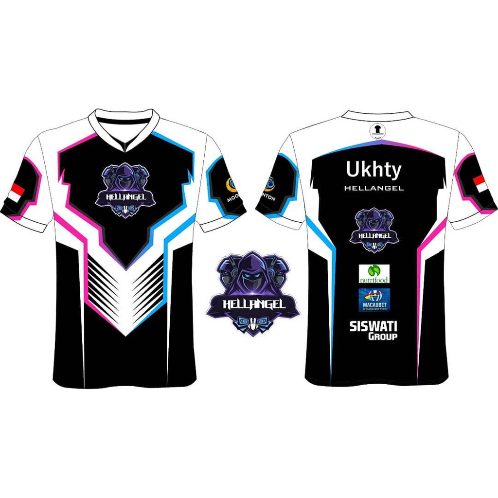 baju kaos Jersey Gaming Free Fire / Kaos Guild Free Fire / Baju Free fire Murah(COD)