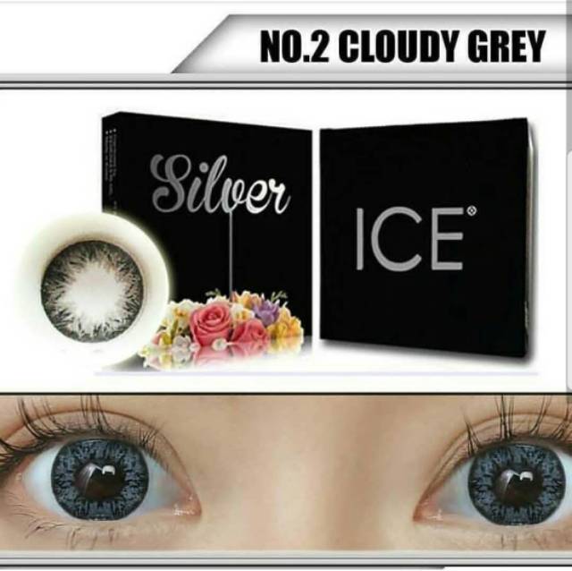 [ NORMAL ] SOFTLENS ICE SILVER NO. 1 s/d 5