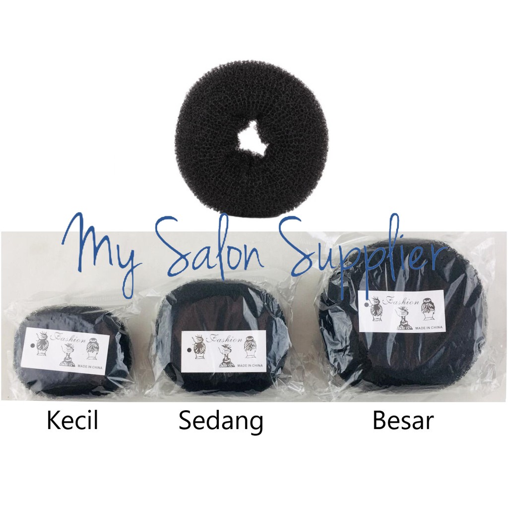 Roll Rambut / Hair Bun DONAT Kecil / Sedang / Besar