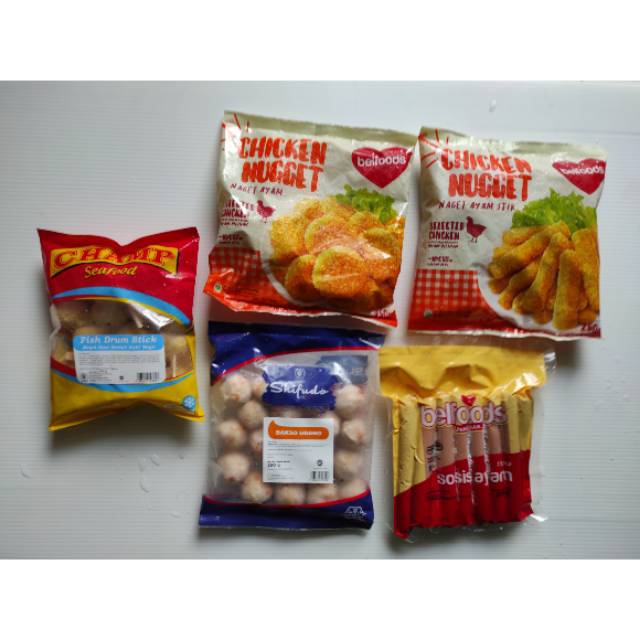 

Naget/sosis/bakso