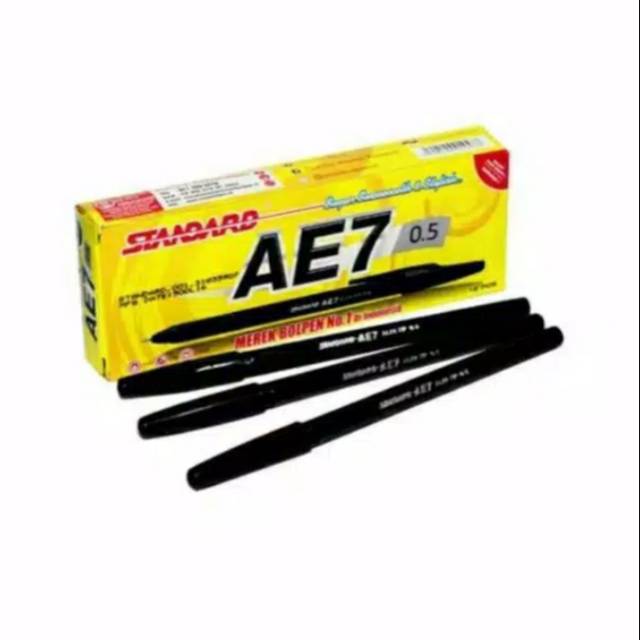 

Polpen AE7 hitam standar
