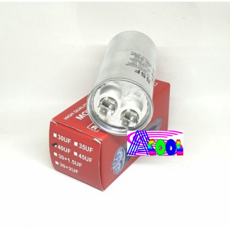 Kapasitor AC 40 uf/Capacitor Air Conditioner 40 Micro