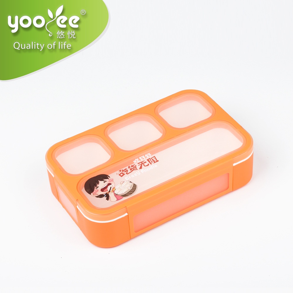 605 lunch box kotak makan yooyee bento kotak bekal untuk anak anak