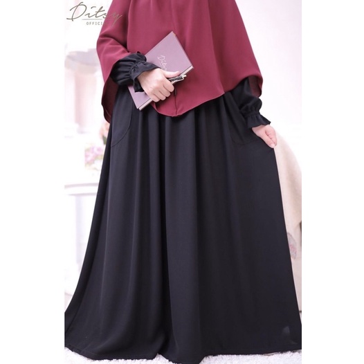 Preloved PL Ditsy Lilura Soft Lexus Black XL